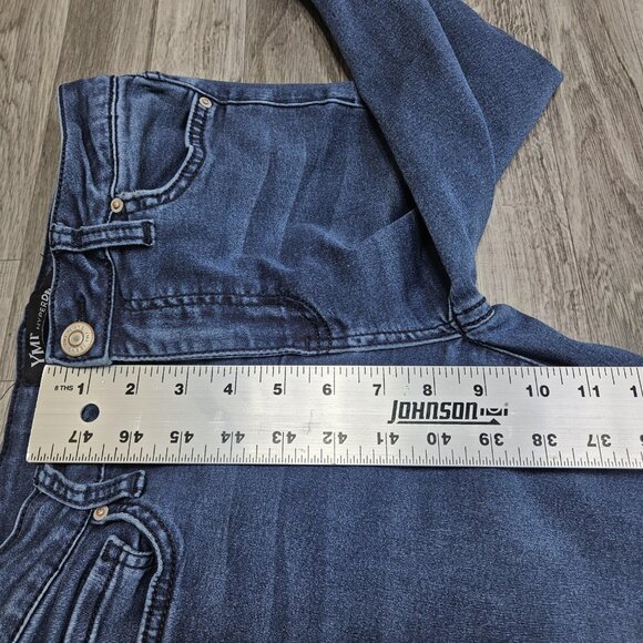 YMI Hyperdenim Jeans Womens Small Blue Skinny Mid Rise Stretch Denim Pants - Picture 10 of 11